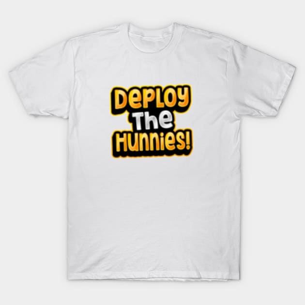 Deploy the Hunnies Official Logo T-Shirt by The Bounty Hunnies